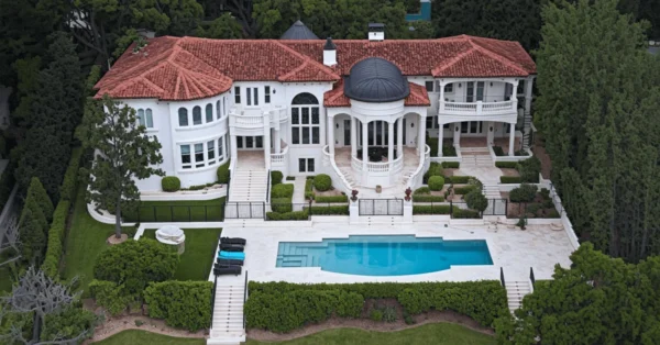 Mediterranean grandeur Winter Park lakefront mansion, after a home renovation and home remodel by Ben Butera Architecture.