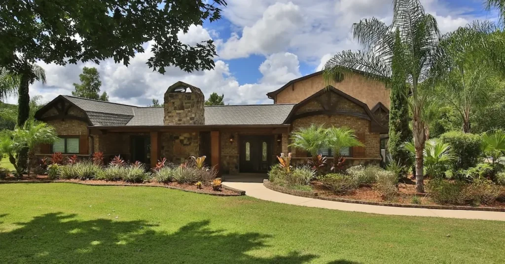 Rustic Elegance Home Renovation in Port Orange Featured Image A home renovation by Ben Butera signature design, boasts a modern courtyard, outstanding landscape architecture, and a custom-built home addition to elevate property value and build owner's dream home.