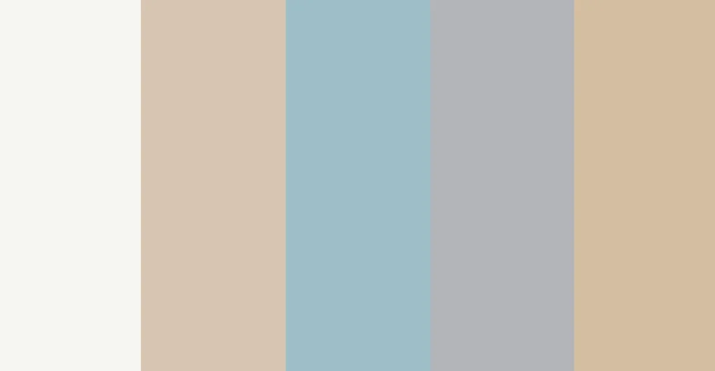 Coastal Style Design Kitchen Color Palette