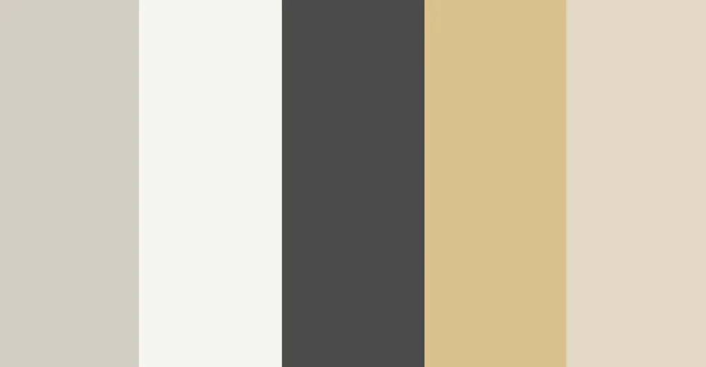 Parisian Neutrals Kitchen Color Palette