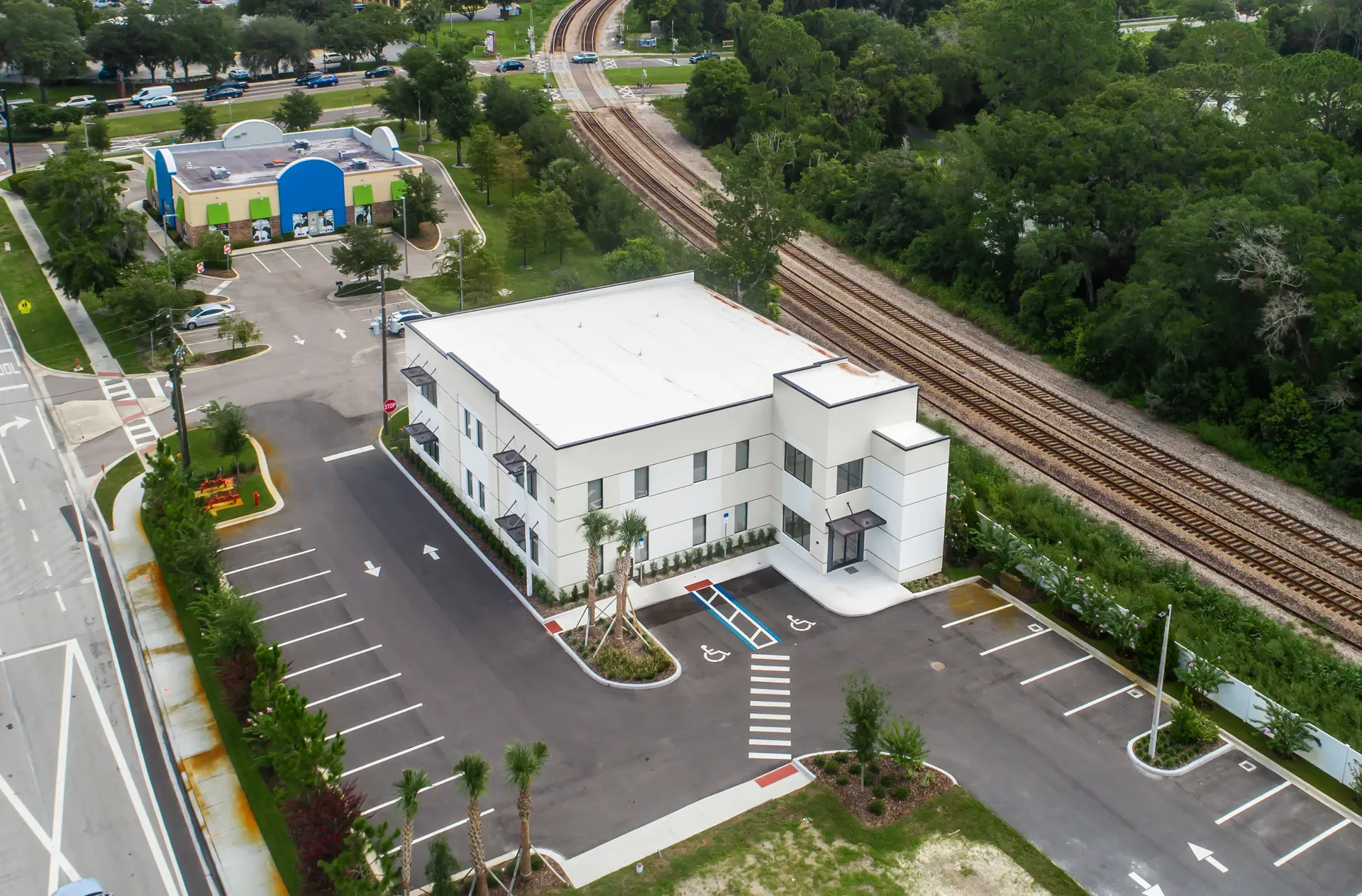Smart office building in Lake Mary by Benjamin P. Butera design studio commercial building architect in Central Florida.