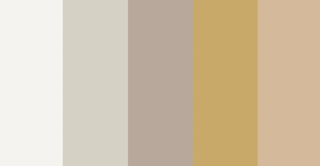 Soft Neutrals With Warm Accents Kitchen Color Palette