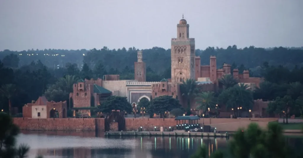 Moroccan Pavilion at EPCOT Disney Park Featured Image Moroccan Pavilion at Epcot Walt Disney World Orlando theme parks remodeled by Benjamin P. Butera architecture studio.