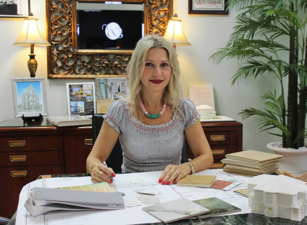 Svitlana Butera office administrator at Benjamin P. Butera Inc. and interior decorator for luxury home interior design trends
